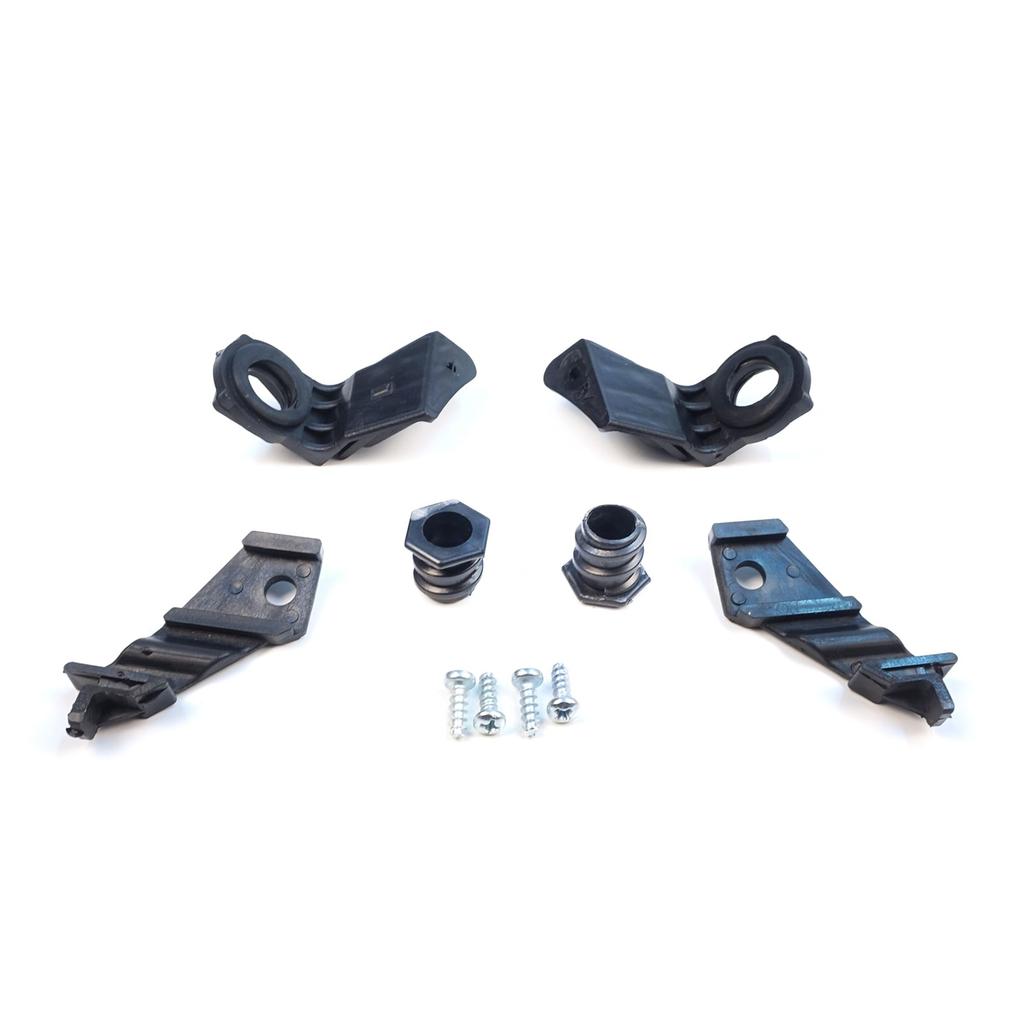 BHL29+BHL30 Headlight Holder Mount Repair Bracket Tab Set Left Right for VW Jetta MK5 A5 1K 2005-2010 Golf MK5 A5 1K 2004-2009 1K0998225 1K0998226