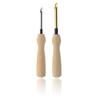 1 Pc Knitting Embroidery Pen Wooden Handle Weaving Sewing Felting Craft Punch