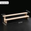 Solid Wood Display Rack for Action Figures, Collectibles, and Succulents