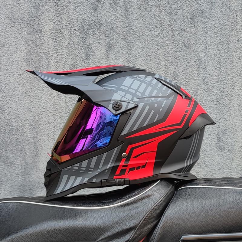 Casca Motocicletă ATV Dirt Bike Downhill Cross Capacete Da Motocicleta Cascos Motocross Off Road Cască Cu vizieră