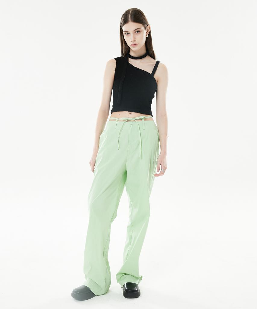 LARTIGENT Lls Ribbon Pants (Light Green)
