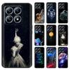 For Xiaomi 14T Pro 5G Case Soft Silicone Black Bumper Painted Phone Cover For Xiaomi 14T Mi14T Funda Mi 14TPro Cases Back Cover