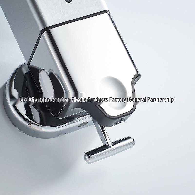 Wall-Mounted Retractable Manual Soap Dispenser for Hotel Bathrooms
