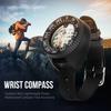 Wrist Compass Direction Magnet Direction Hand Watch Band Mini Compass Lightweight 50m Waterproof Compact Outdoor Suitable for