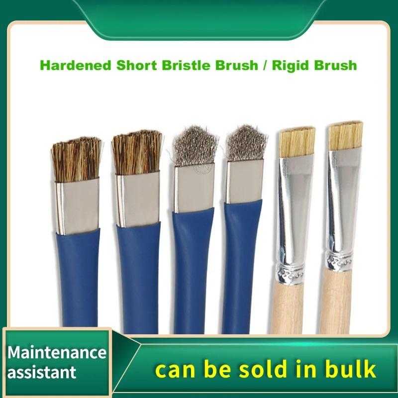 SUNSHINE SS-022B SS-022A Perie Sigură Antistatică Perie Curățare Placă de Bază PCB pentru Kit Instrumente Reparație Telefon Mobil Set Dublu Cap