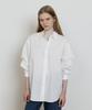 DEPOUND Soft Cotton Oversized Shirt [White]