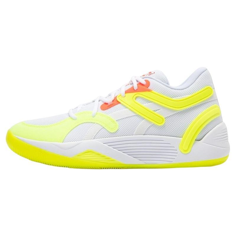 PUMA Trc Blaze Court Glow Stick Yellow White Men s 377400-01 EU 44.5