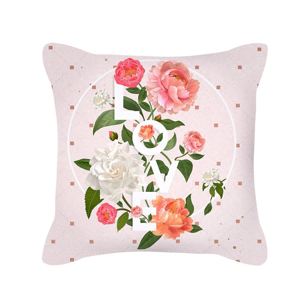 Home Decor Bedroom Pillowcases Valentine's Day Pink Girly Pattern Pillowcases