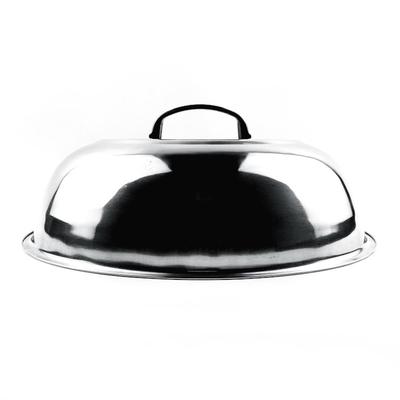 Topfdeckel Haushalt Edelstahl Rühren Braten Dämpfen Kochen Deckel Multifunktionale Rund 32cm