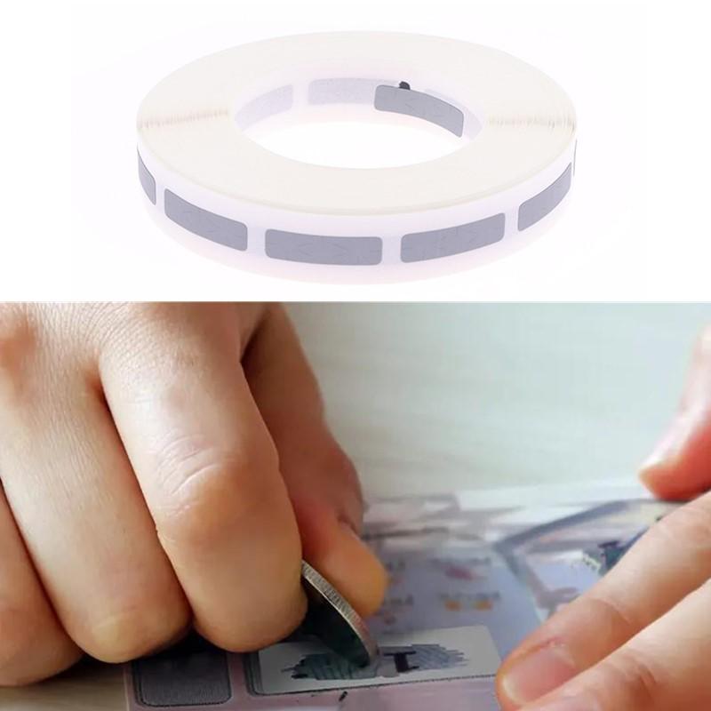 .Reward Scratch Card Film Coated Stickers Gray Silver Gold Scratch Off Labels Diy Redemption Vouchers Scratched Stripe Card Film