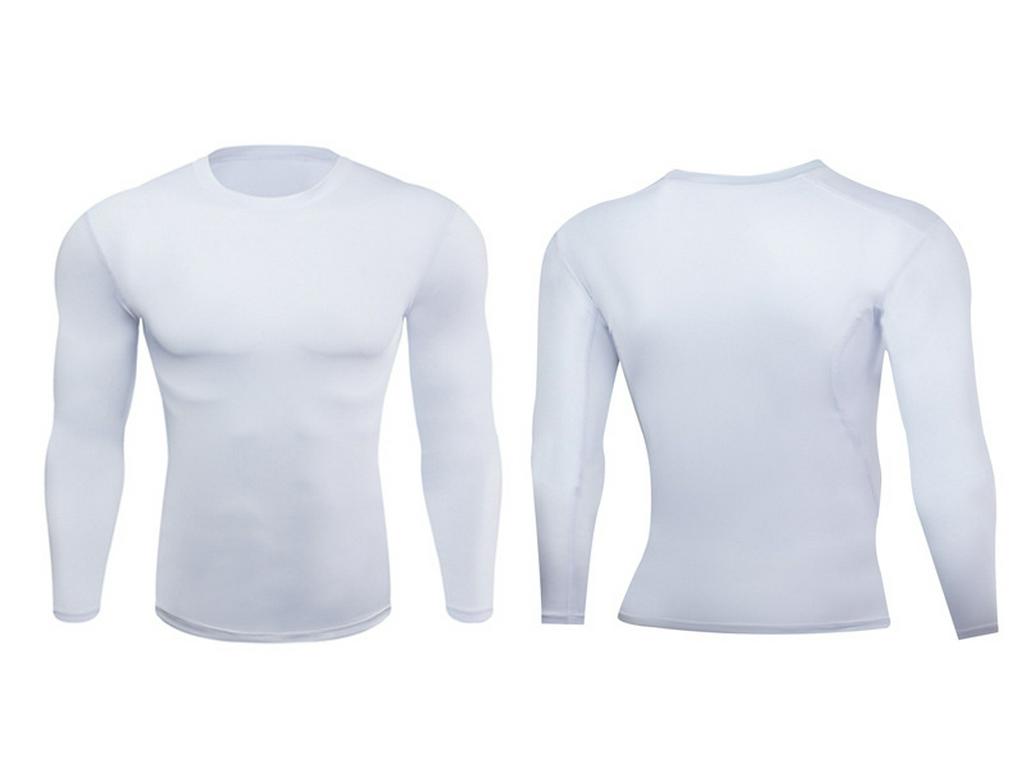 Men's PRO Sports Tight Long Sleeve Running Shirt - Quick-Drying & Sweat-Wicking Fitness Top