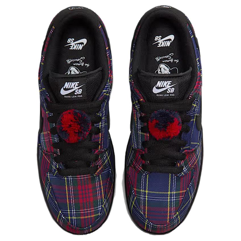 Nardwuar x Nike Dunk Low SB Tam O Shanter Hat Pánské tenisky Vícebarevné Univerzitní červená Černá II1493-600