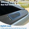 TOPTALL 2025 Upgraded Silicone Covers Compatible With -2026 Chevy Colorado/GMC Canyon Accessories, Stylish Look Rear Bed Rail Stake Pocket Plugs Hole