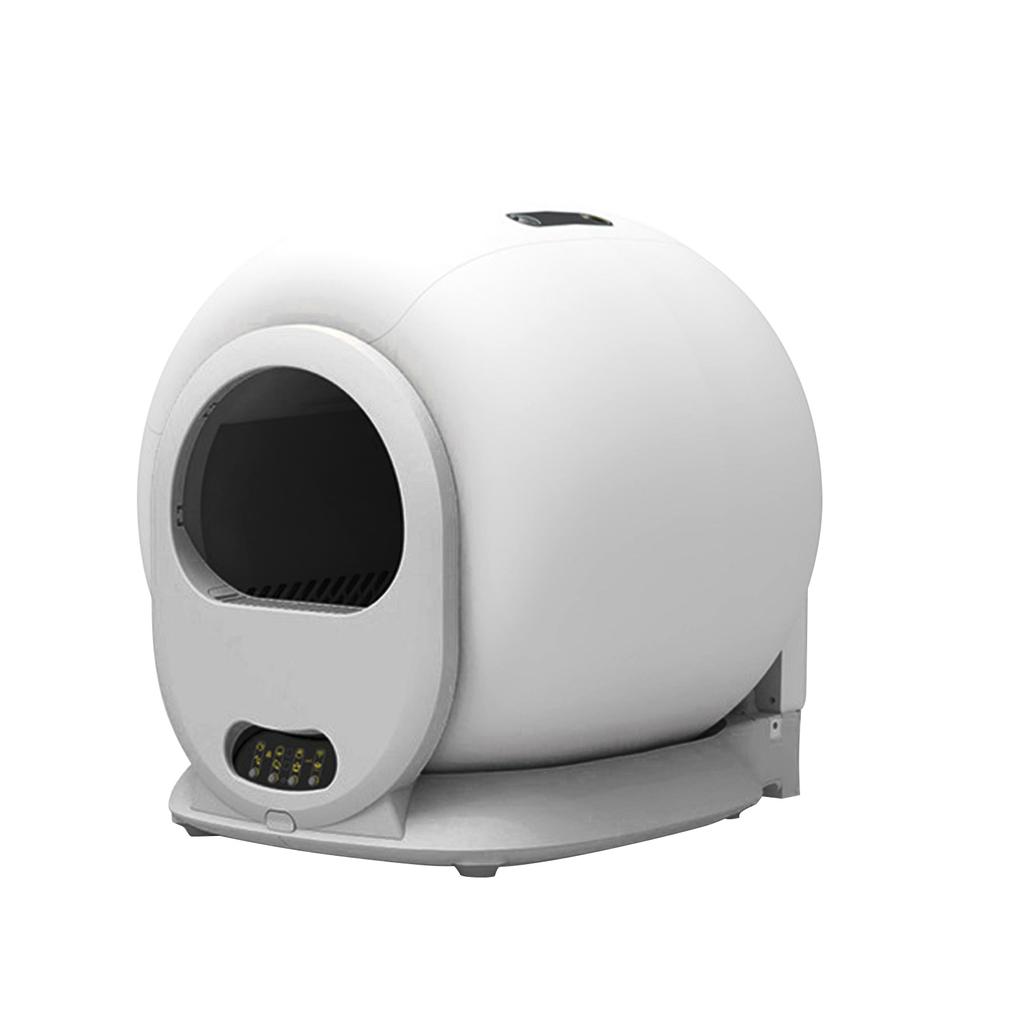 Rotating Automatic Cat Litter Box Self Cleaning and Deodorization with Touch Panel Enclosed