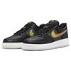 Nike Air Force 1 Low Premium Bronx Origins - 50th Anniversary Men Sneakers Black Metallic-Gold White FN6835-010