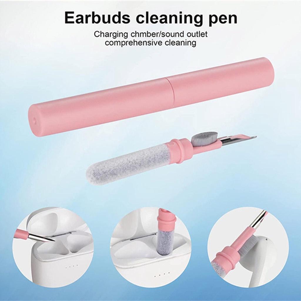 Fonken Bluetooth Earphone Cleaner Kit for Earphone Case Cleaning Tool Brush Pen for Headset