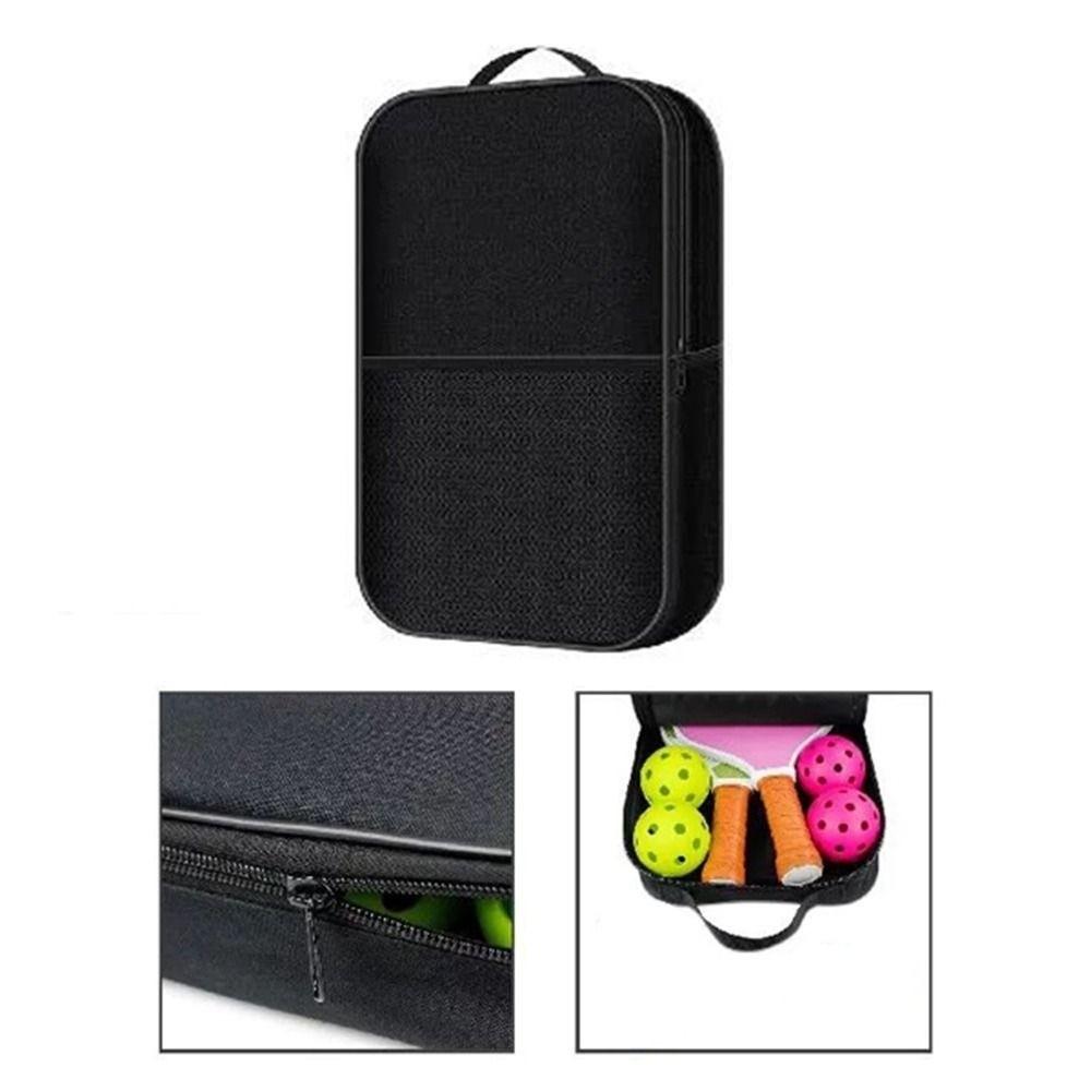Portable Pickleball Paddle Bag Professional Racket Organizer Storage Bag Pickle Racket Bag  Outdoor