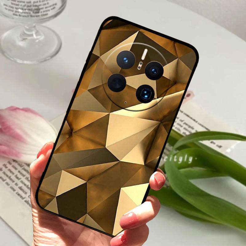 For Huawei Mate 50 Pro Case Cover Soft TPU Painted Funda Cases For Huawei Mate 50 Pro Cover Silicone Mate50 Pro 50Pro 50E Coque