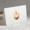 3D Pop-up Birthday Card: Creative Foldable Cake Design with Colorful Blessings
