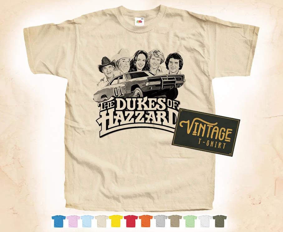 

Black Print THE DUKES OF HAZZARD v2 T-SHIRT Tee Vintage Poster 12 Colors S-5XL XL