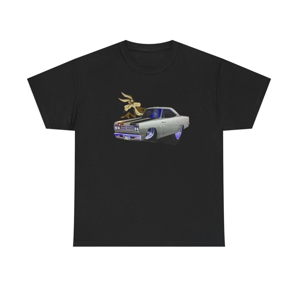 Plymouth Roadrunner Classic Graphic T Shirt Unisex Heavy Cotton Tee NEW Unisex T-Shirt S