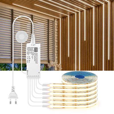 COB Lineare Einbau-LED-Streifen Deckenrasterplatte Wanddekorationsleuchten, LED-Band Selbstklebend Wohnzimmer Ambiente Wandleuchte