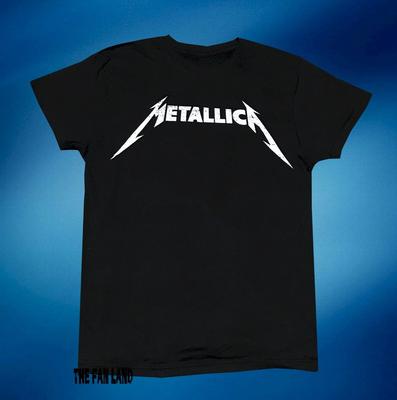 Nou Tricou Unisex Clasic Vintage Negru Metallica pentru Bărbați
