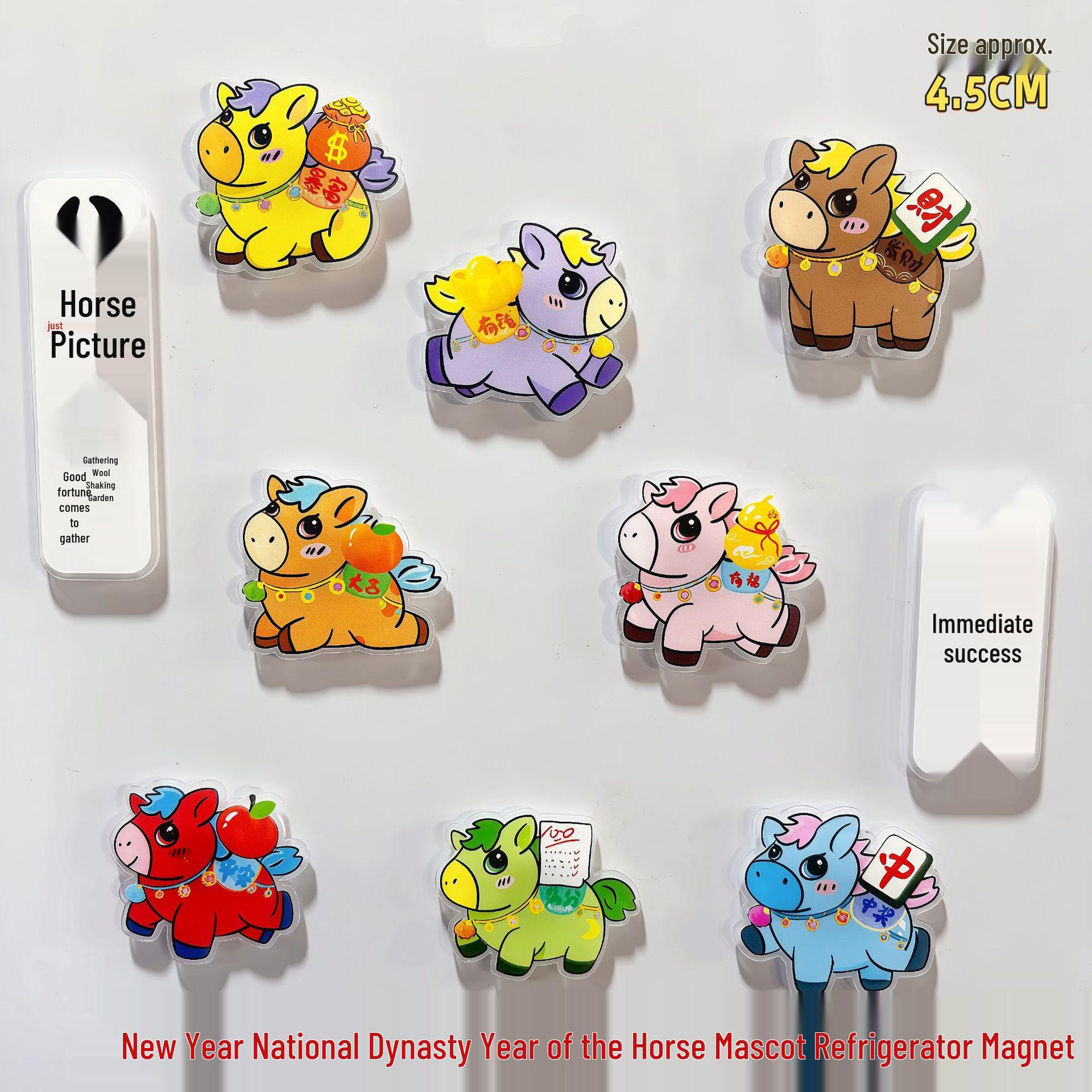 

Crying Horse Prank Magnet: Humorous Office Décor