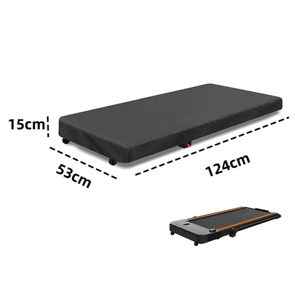 

For 2 In 1 Treadmills Walking Pad Cover Dust-Proof Cover Walking Pad Protection Cover Snug Fit Cover Compact Storage Solution 124x53x15cm