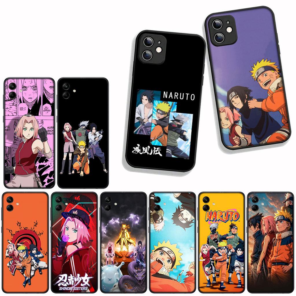 For Xiaomi Redmi Note 14 12 13 ProPlus A3 Pro Plus 12C 13C 14C 5G Phone Cover Case Kakashi Narutos Haruno Sakura Sasuke