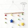 200 Pcs Adhesive Ceiling Hooks, Self-Adhesive No-Drill Hanging Hooks, Damage-Free Removable Small Things for Ceiling Decor Party Wedding Festival