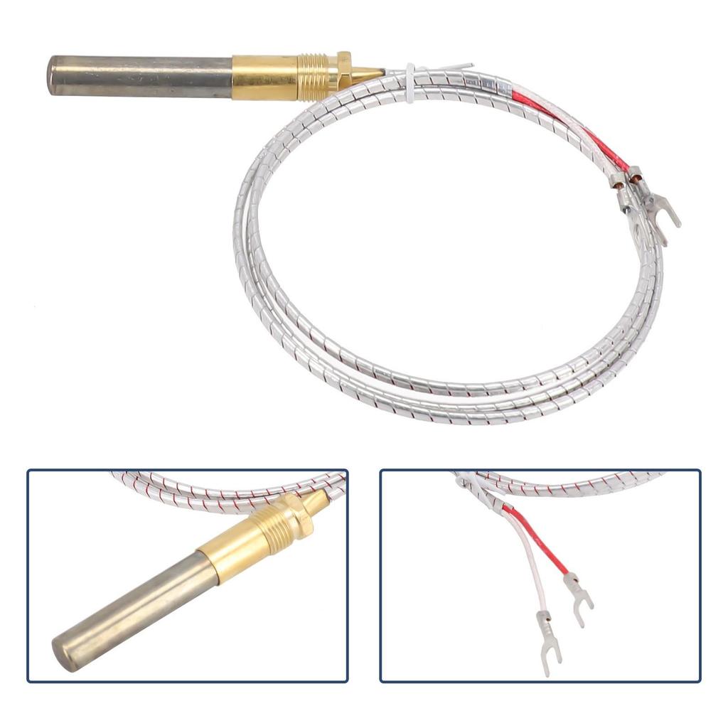 Gas Fireplace 24 Thermocouple 750℃ Millivolt Replacement Thermocouple