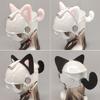Removable Helmet Cat Ear Decoration Reusable Plush Helmet Accessory  Bicycle Helmet