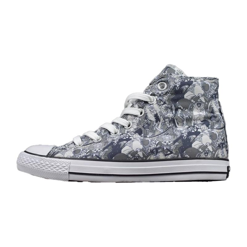 

Converse One Piece X Chuck Taylor All Star Удобные Универсальные Высокие Кеды из Канваса Унисекс Кроссовки Серые 1CK828 43