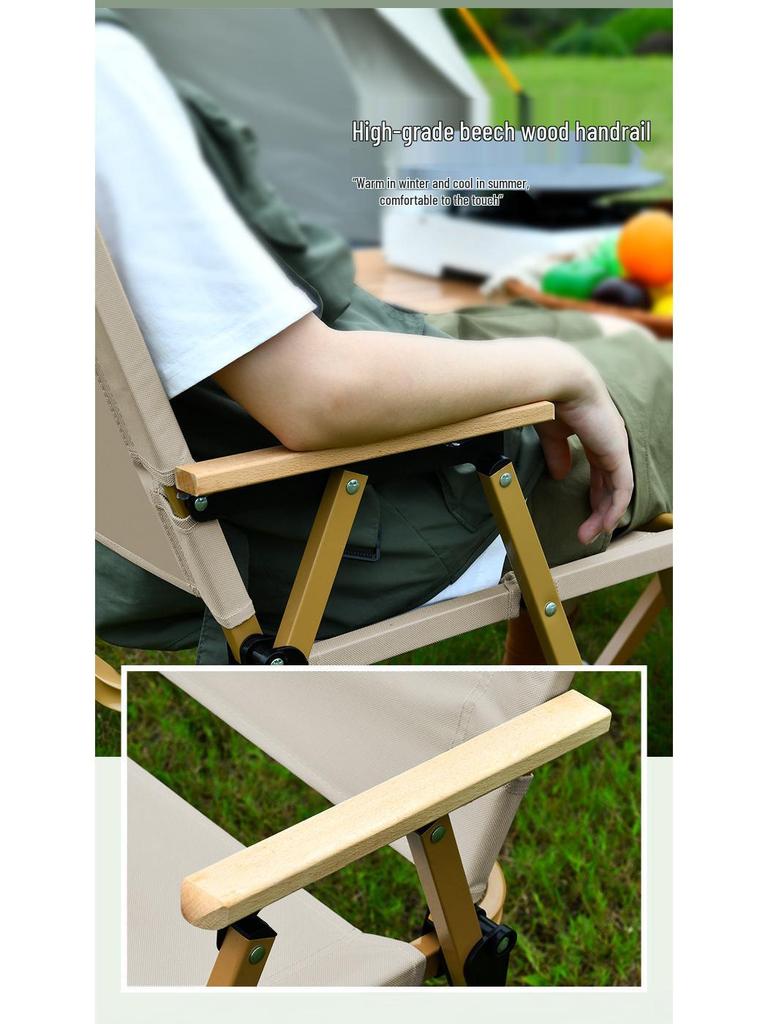 Kermit Outdoor Folding Chair: Camping, Fishing, and Beach Stool