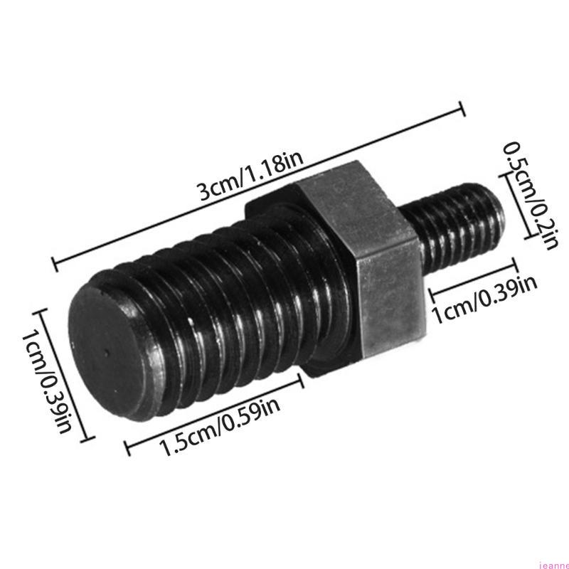 2pcs Angles Grinder Adapter Conversion Rod 5mm To 10mm High Performances Steel Replace Part Connector Connecting Tool