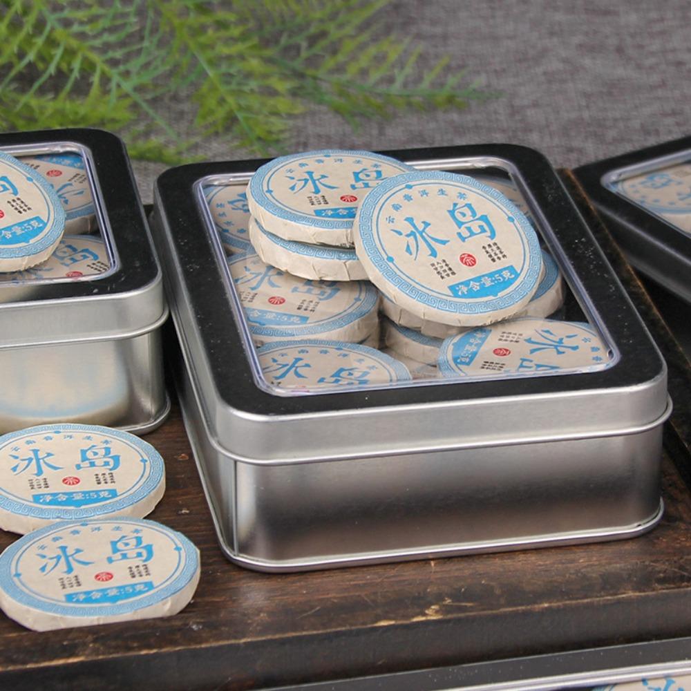 Mini Tuo & Square Tea Gift Box: Black, White, Pu'er & Chenpi