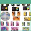 Livro de Coleção de Cartas Pokemon Colorido Para Amantes de Animais de Estimação Capa de PP, 30 Páginas, 32,5cm X 20cm