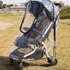 Transparent Baby Stroller Rain Cover Weather Proof & Portable Protective Sleeve Full Protections Cart Rain Guard