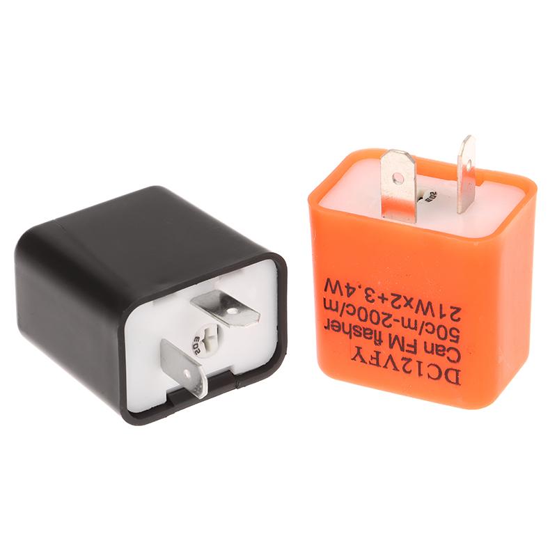 NewMotorcycle Accessories LED Turn Signal Controller Electric Vehicle Relay Indicator Light Flasher Adjustable Speed