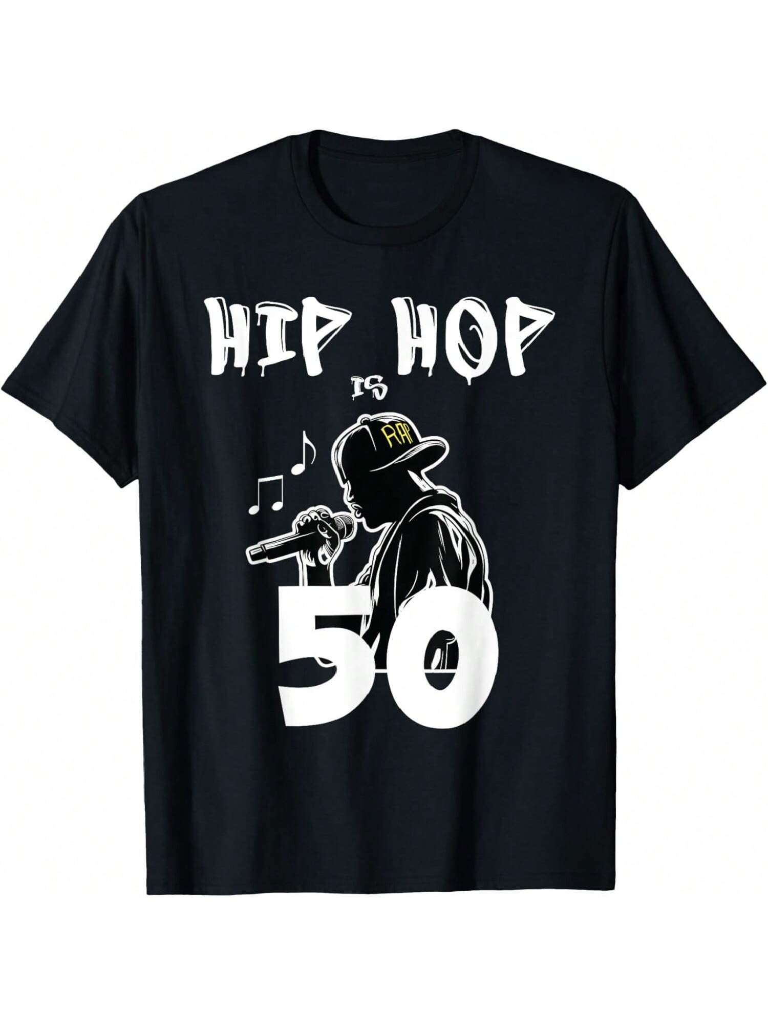 Hip Hop Is 50  50th Anniversary Freestyle Rapper T-Shirt S