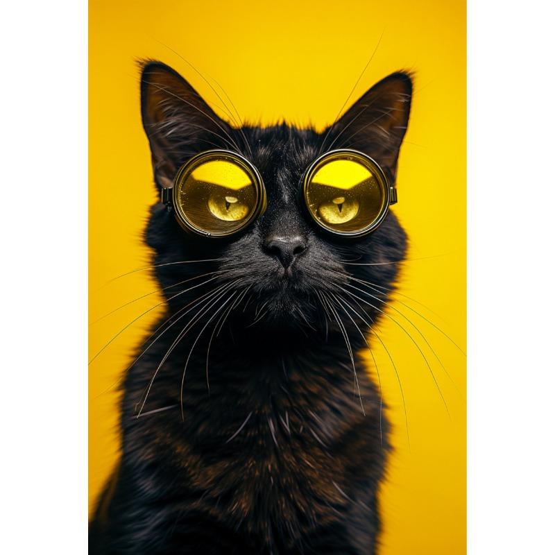 Jaguar Bunny Bear Giraffe Zebra Modern Fashionable Animals Poster Canvas Painting Colorful Wall Art Picture Office Home Decor