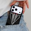 Cool Man Suit Shirt Tie Phone Case for iPhone 16e 15 14 13 12 17 Pro Max Plus Air 17pro Cover Coque