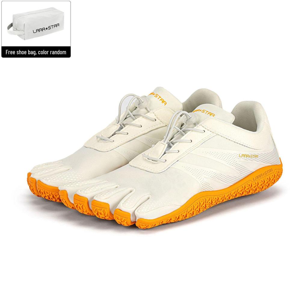 Laura's Star Five-Finger Men's Barefoot Shoes for Fitness, Yoga, Pilates, and Deadlift - Non-Slip Indoor/Outdoor Training Footwear.