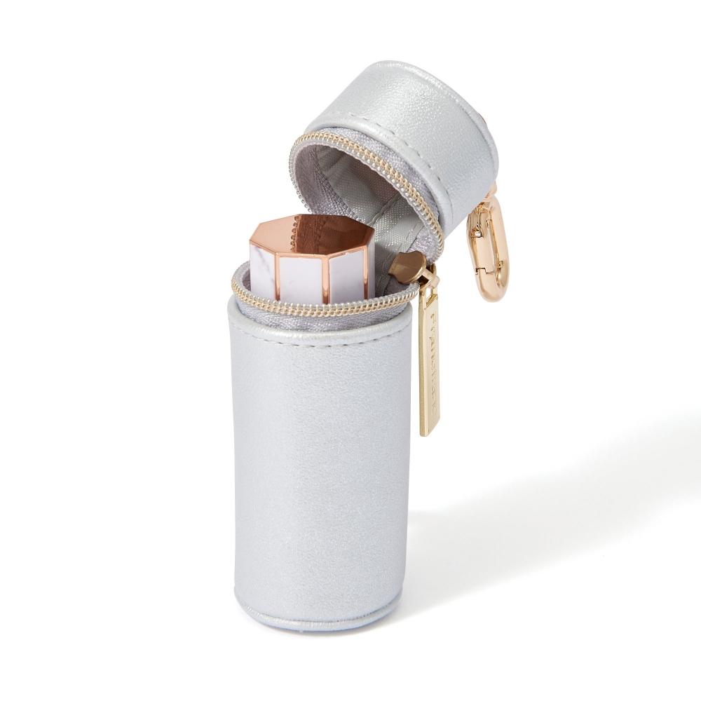 Franc Franc Japan Lip Case Round Silver