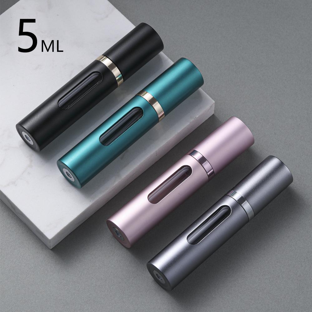 5ml Recyclable Glass Self-Pumping Bottom-Fill Portable Perfume Spray Bottle