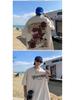 Herren Oversized T-Shirt mit Rosenprint im Retro-Stil – Neuer trendiger Sommerstil