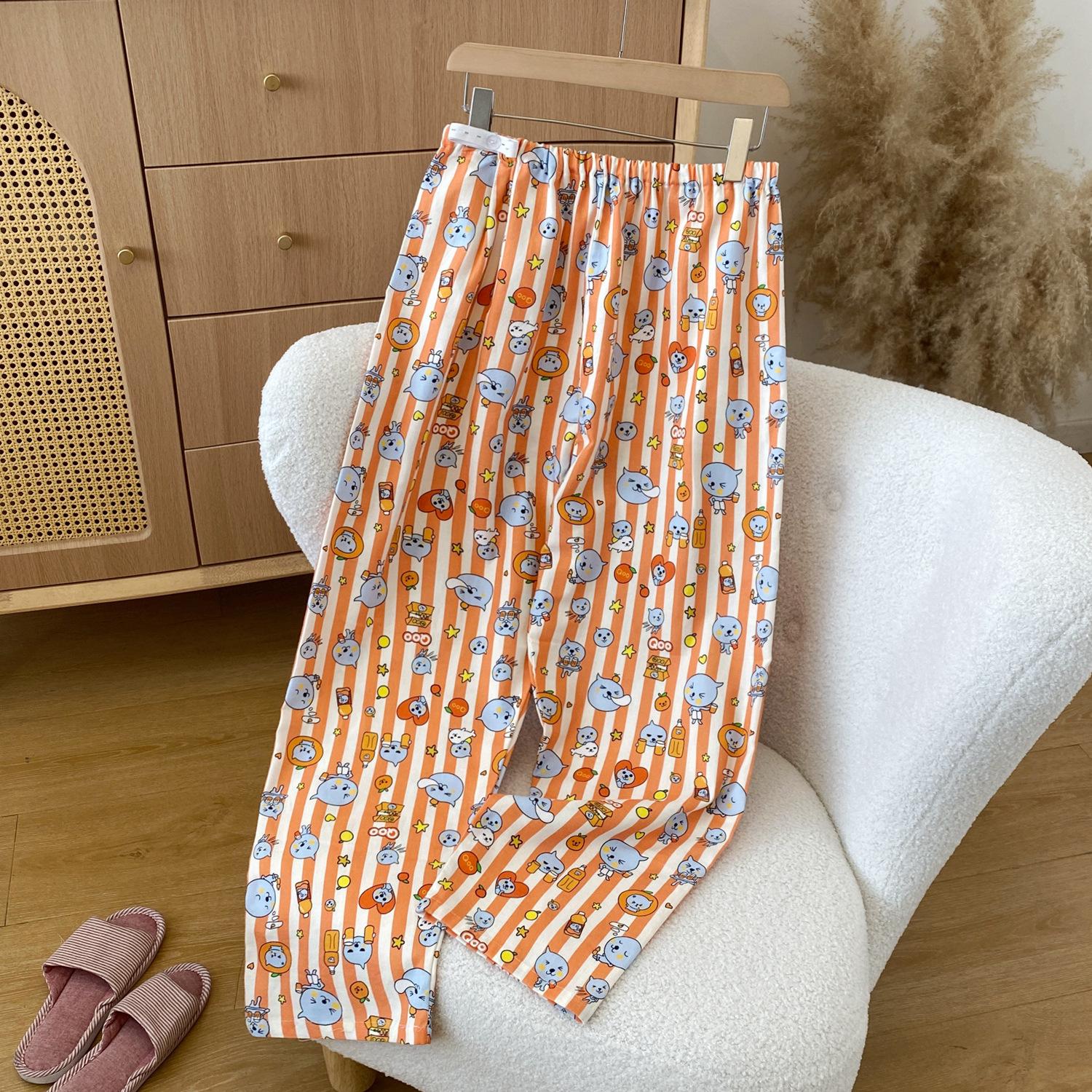 

Plus Size Brushed Cotton Maternity Lounge Pants - Loose Fit for Spring & Autumn, Wearable Outdoors 4XL (190-210 Jin)