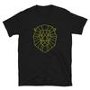 LION Yellow Animal Outline Classic Fit T- Shirt
