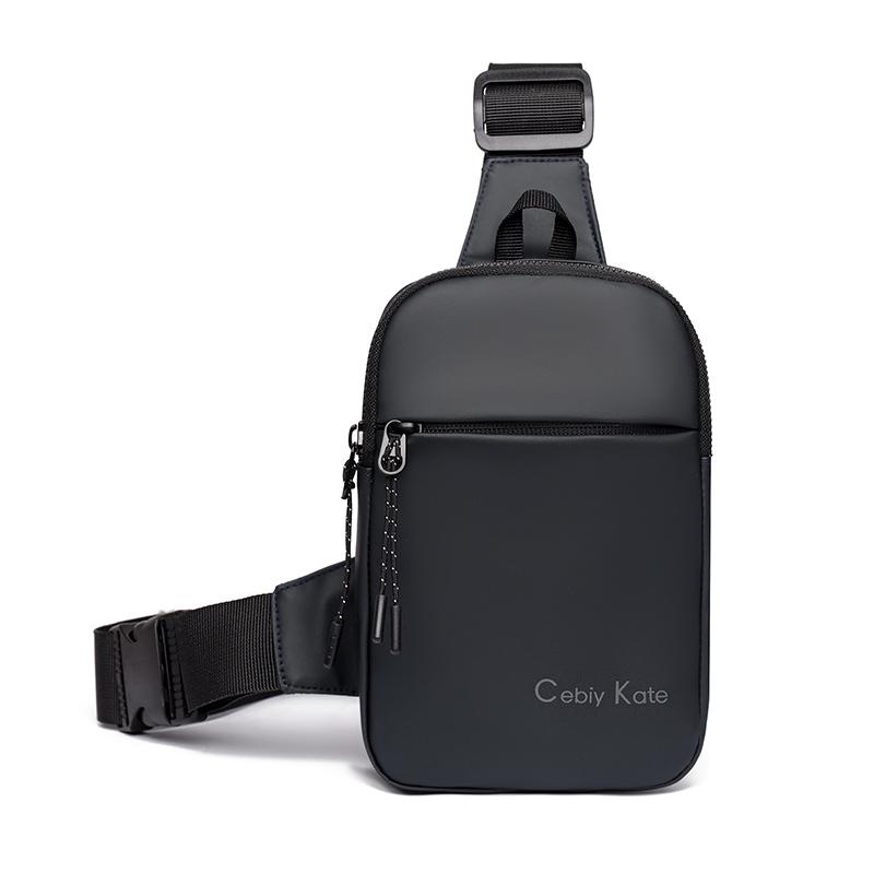 Men's Chest Bag Crossbody Bag Sports Waist Bag Water-repellent Shoulder Bag